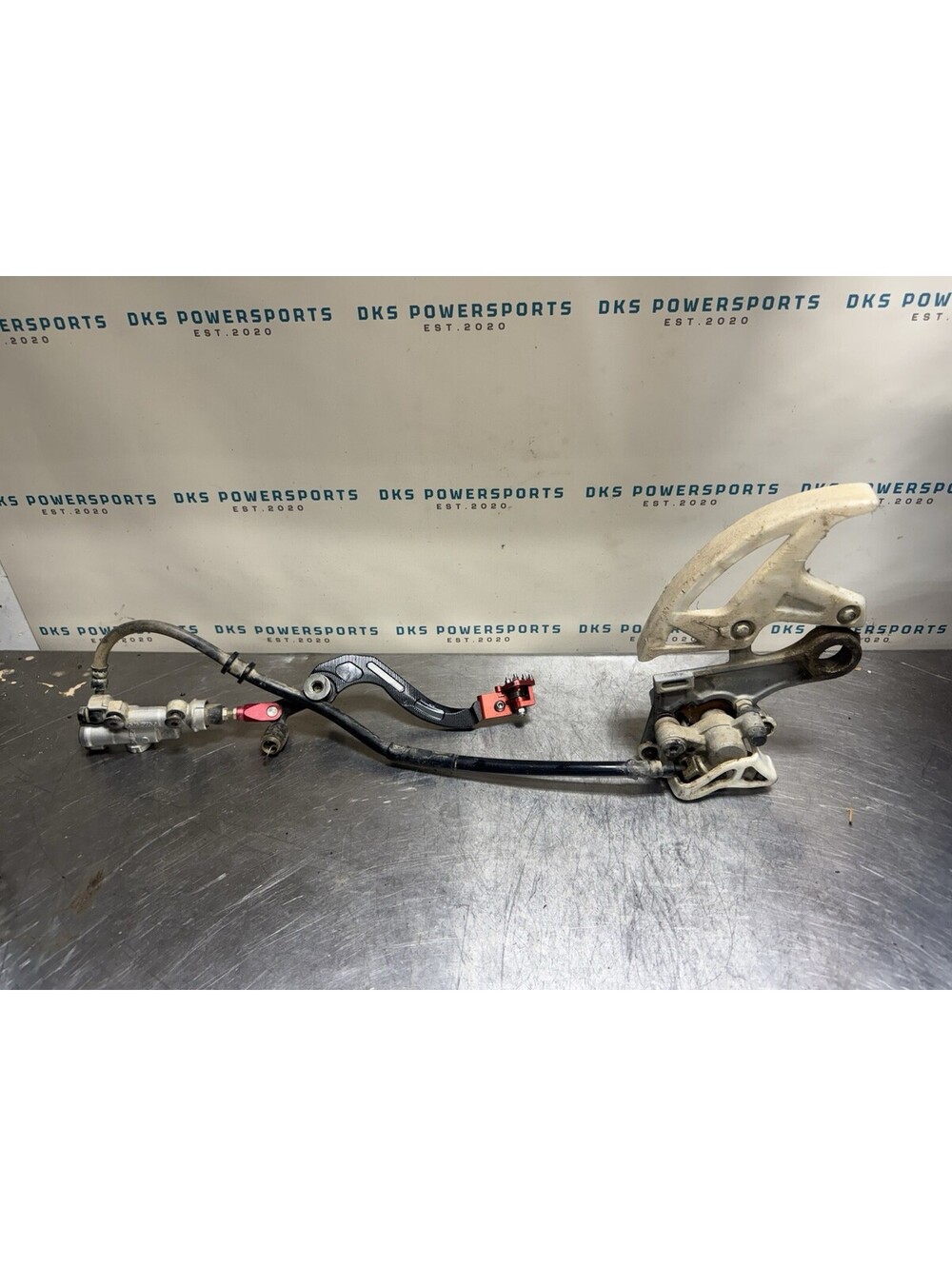 2005 04-17 CRF250R CRF250 Rear Brake System Caliper Master Cylinder Hose Brakes